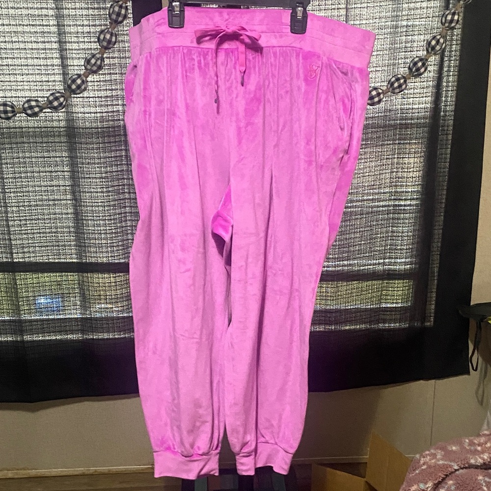 Victoria's Secret Vibrant Pink Joggers